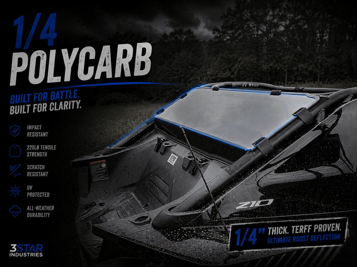 CFMoto ZForce Z10/Z10-4 Rear Windshield - Windshields