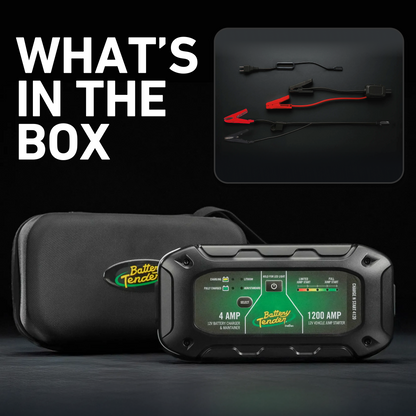 Charge N Start 4120, 4 Amp Battery Charger & 1200 Amp Jump Starter - Battery