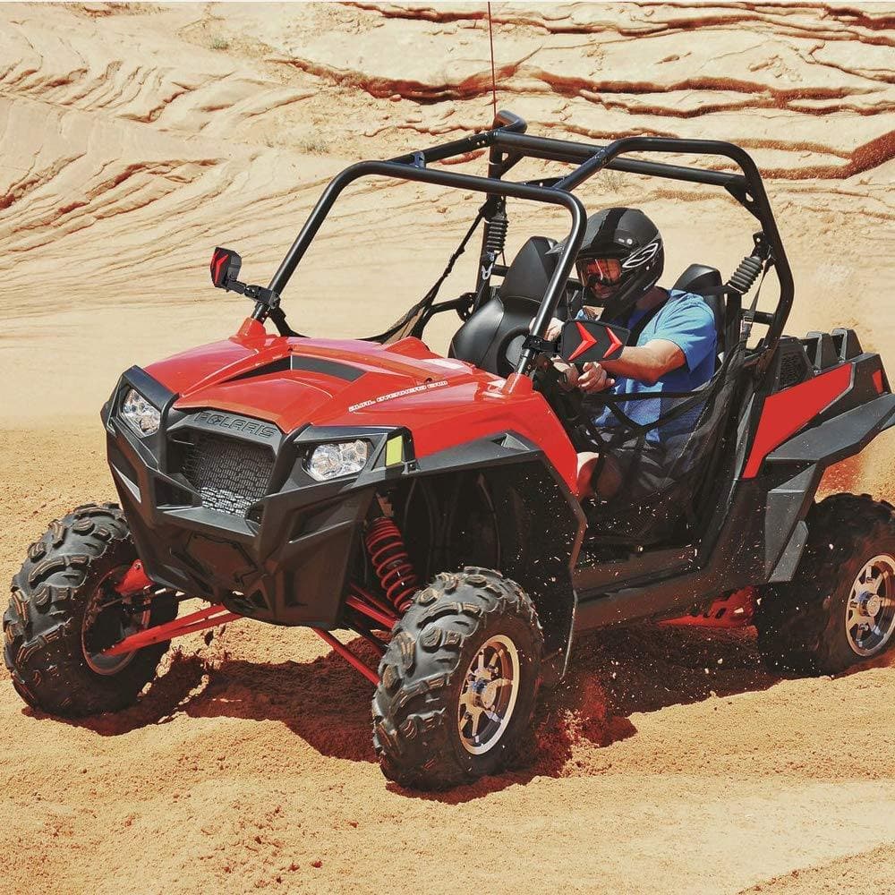 Color Insert Side Mirrors For 1.75’’ UTV Roll Bar Yamaha