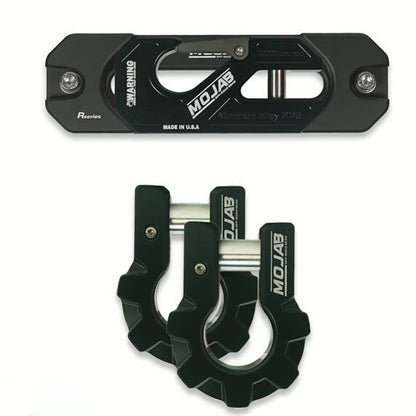 Color Matched Recessed Winch Shackle & Fairlead Kit + 3/4” Extreme Duty Aluminum Shackles (ceramic coated)lifetime