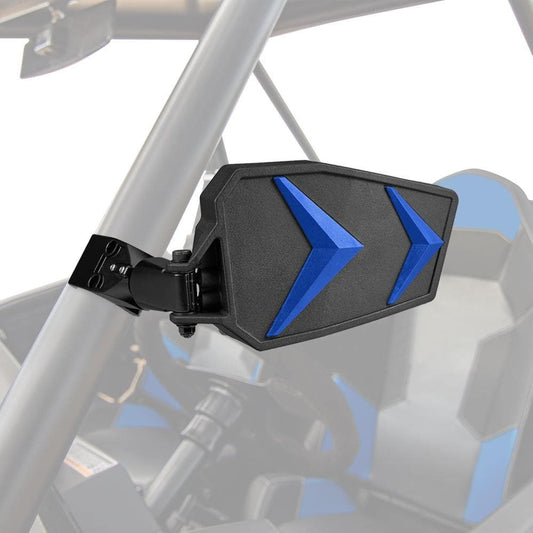 Color Side Rear View Mirror For 1.75’’ Roll Bar For Polaris RZR