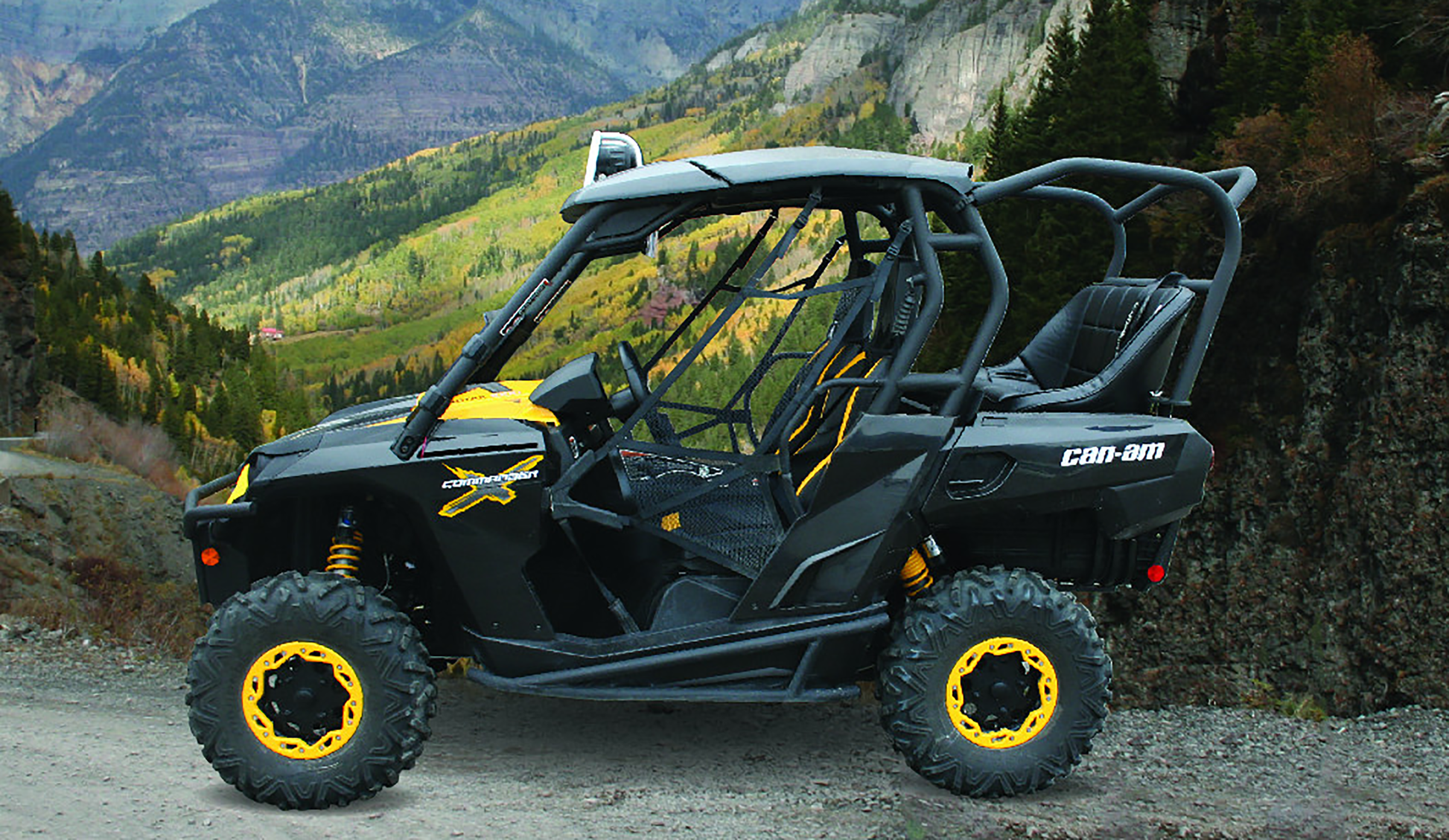 Commander Backseat and Roll Cage Kit (2014-2020) - Backseat and Roll Cage