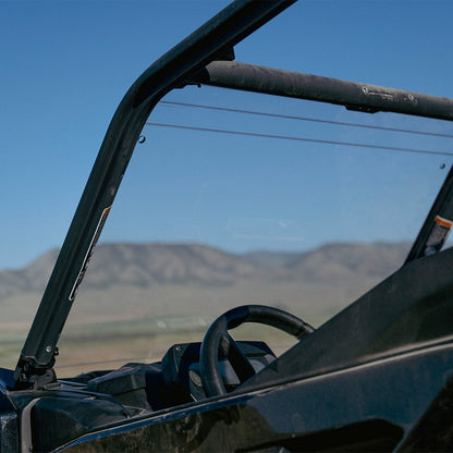Commander/Maverick Sport/ Maverick Trail Polycarbonate Full Front Windshield - Polycarbonate Front Windshield