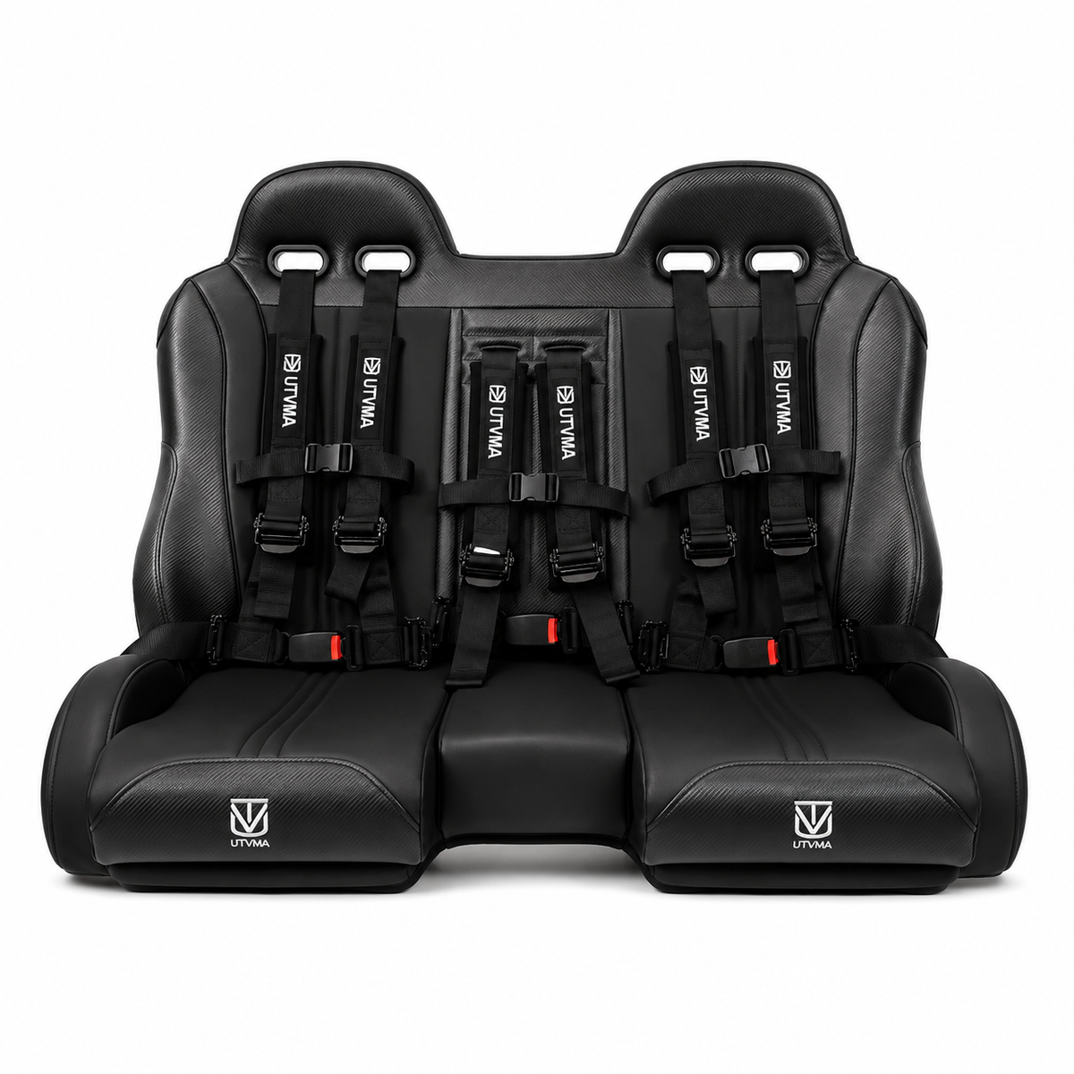 Commander Max Front Bench Seat With Harnesses (2021+) - Bench Seat