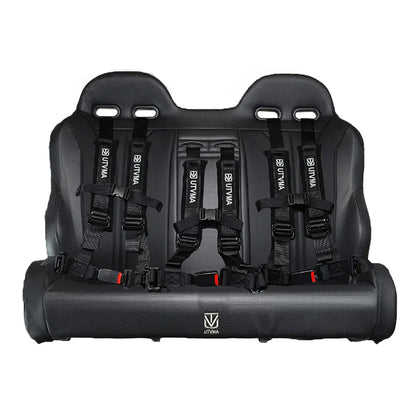 Commander Max Rear Bench Seat (2021+) W Harnesses - Bench Seat