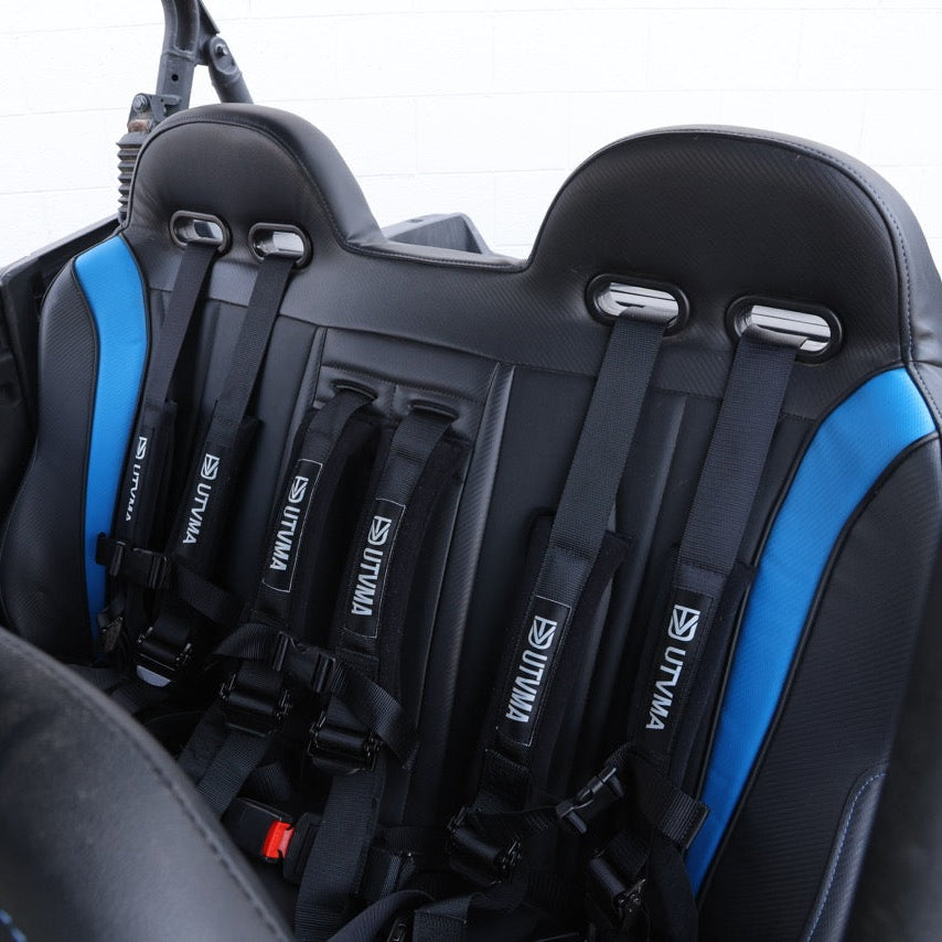 Commander Max Rear Bench Seat (2021+) W Harnesses - Bench Seat