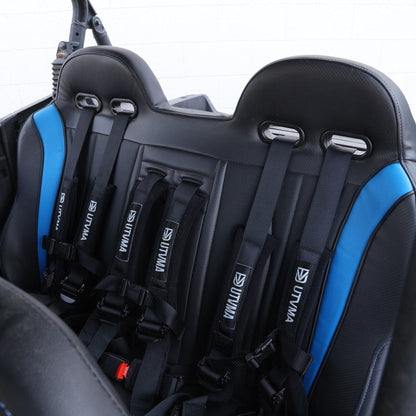 Commander Max Rear Bench Seat (2021+) W Harnesses - Bench Seat