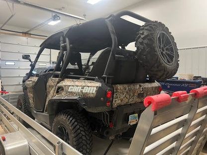 Commander Max Spare Tire Rack (2014+) - Spare Tire Mounts