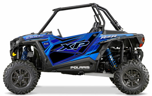 Trail Armor GenX Two Door Graphics Kit - 2015 RZR XP 1000 EPS VOODOO BLUE