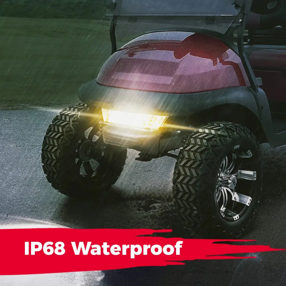 Deluxe 12V Light Headlight Kit For Club Car Precedent 2004-Up