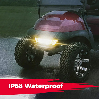 Deluxe 12V Light Headlight Kit For Club Car Precedent 2004-Up