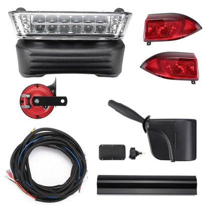 Deluxe 12V Light Headlight Kit For Club Car Precedent 2004-Up
