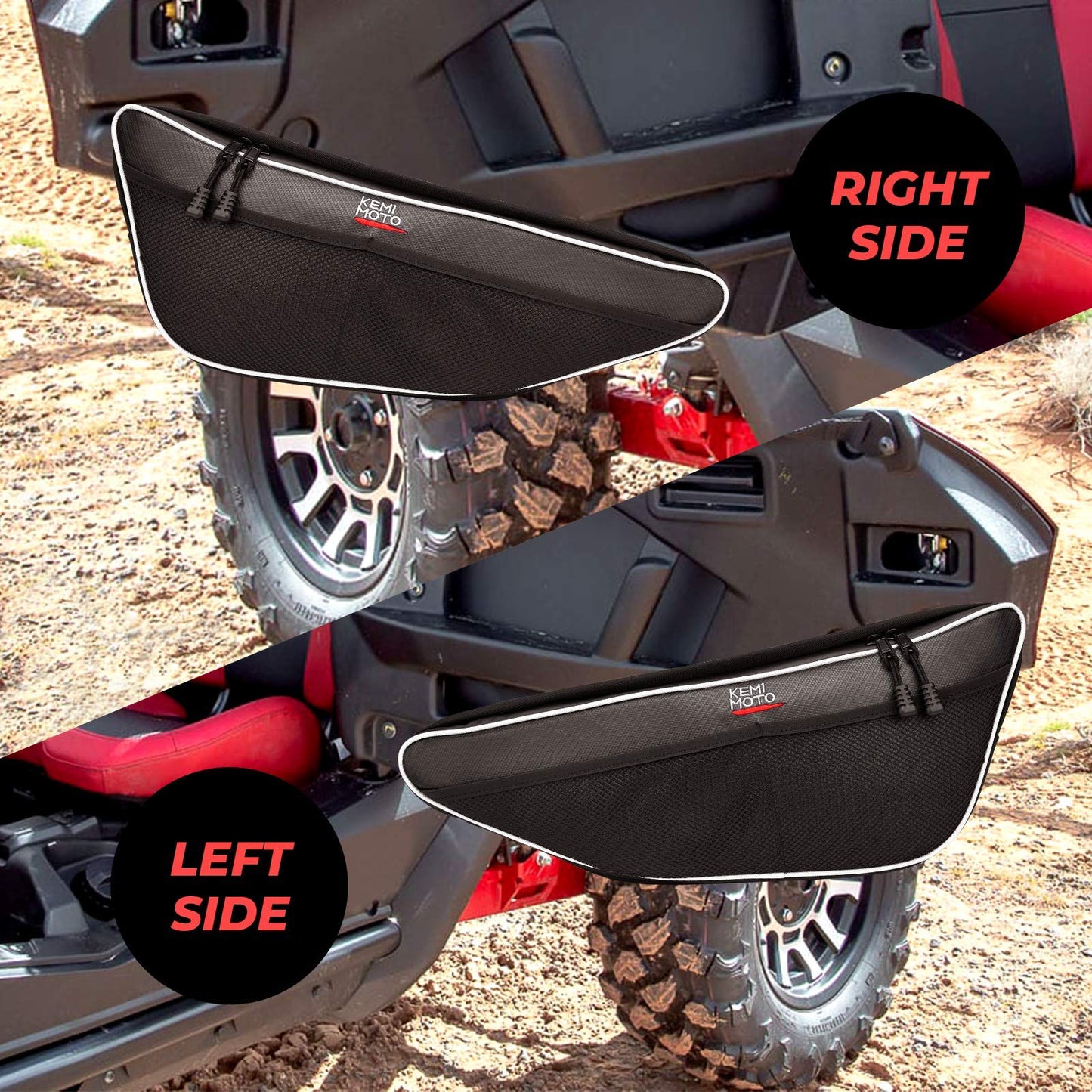 Door Bags & UTV Bed Tailgate For Talon 1000r 1000x 1000x-4