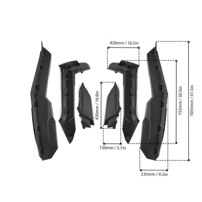 Door Panel & Mud Fender Flares For Can-Am Maverick X3 MAX