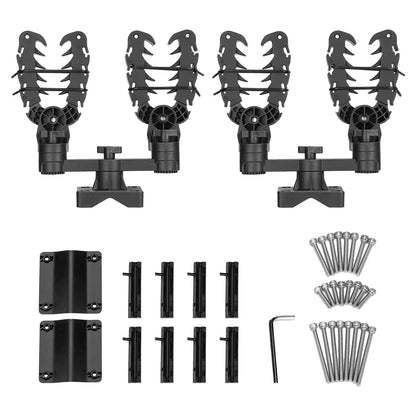 Double Gun Rack Holders for 0.75’’ to 2’’ Tubular or Square Bars