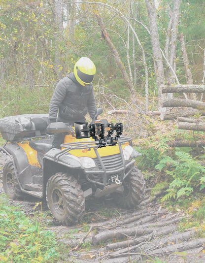Double Gun Rack Holders for 0.75’’ to 2’’ Tubular or Square Bars