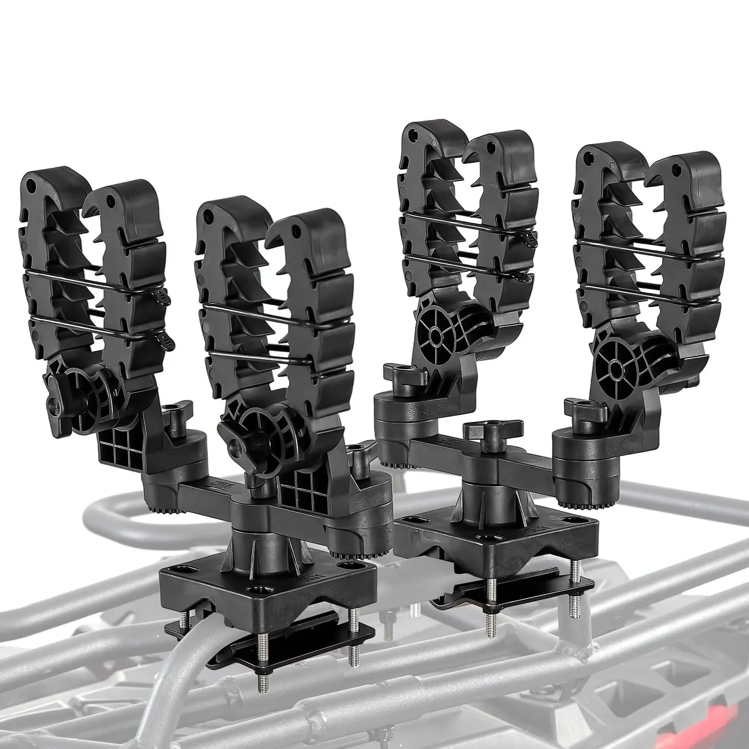 Double Gun Rack Holders for 0.75’’ to 2’’ Tubular or Square Bars