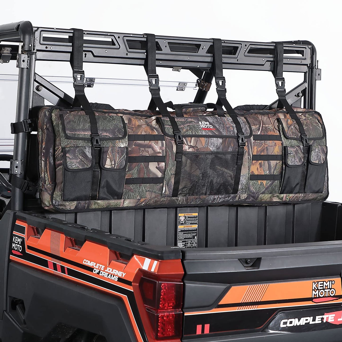 Double UTV Gun Bag Rack for Hunting Gear