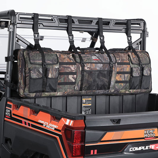 Double UTV Gun Bag Rack for Hunting Gear