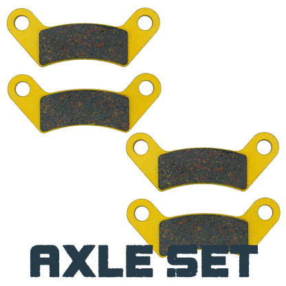 E-Z-GO Express S6 Terrain 1000 TXT G5 2008-2024 Ceramic Brake Pad Set - Vehicle Parts & Accessories