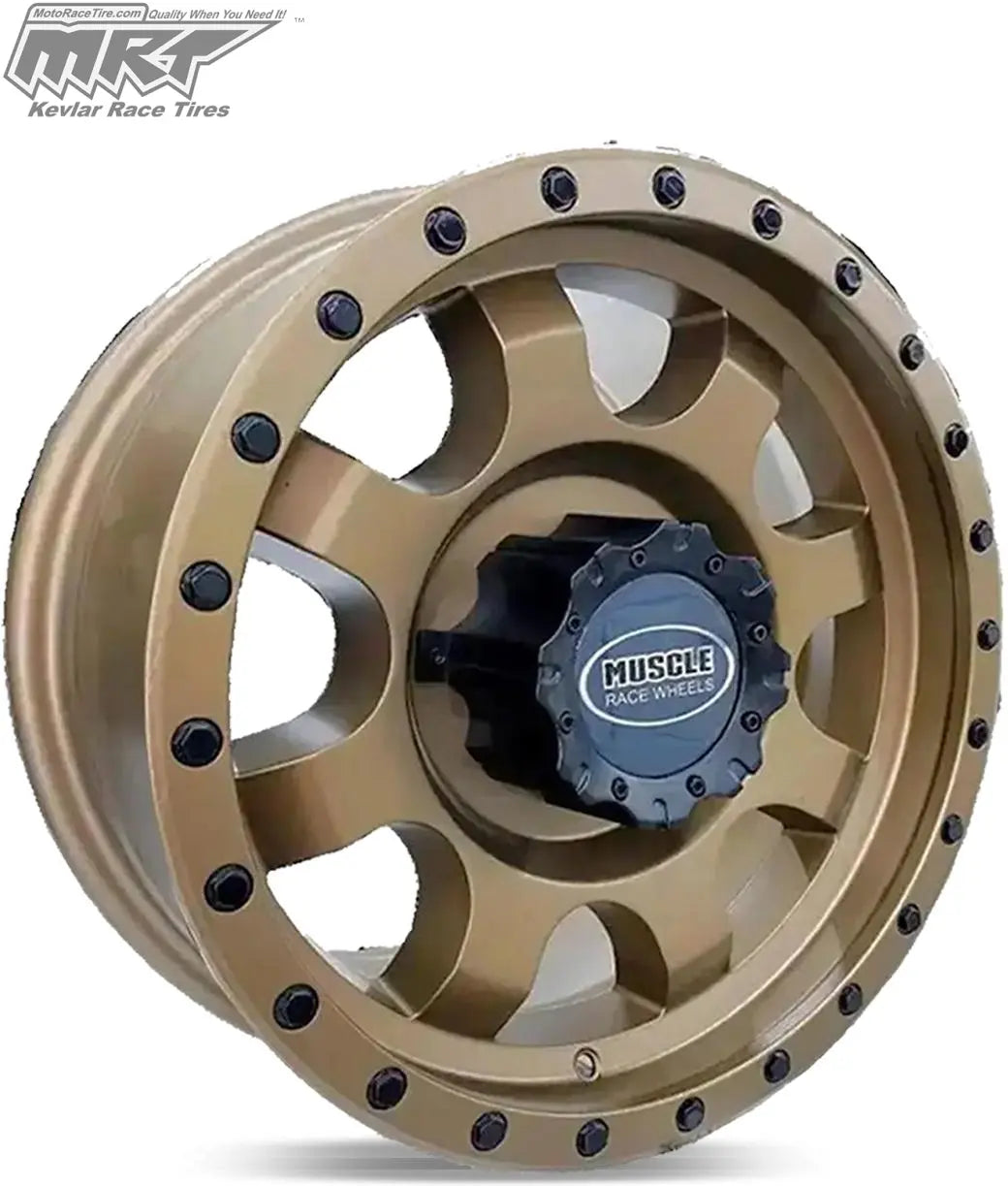 Enduro Truck Wheel - Bronze w/Black Rivets / Blank - Truck Wheels