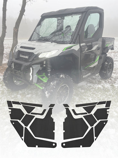 EVA Foam Door Panel Kit Kawasaki Ridge - 2 Door / Charcoal - EVA Foam Kits