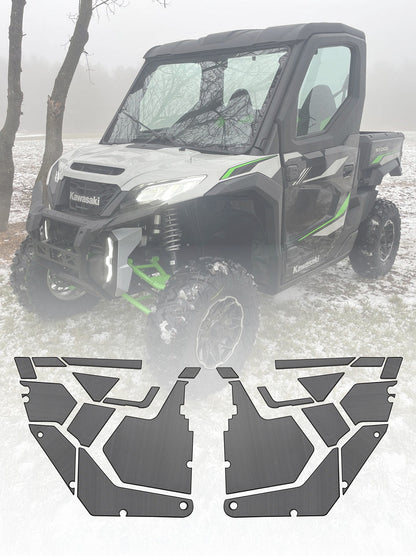 EVA Foam Door Panel Kit Kawasaki Ridge - 2 Door / Gray - EVA Foam Kits