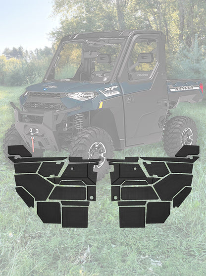 EVA Foam Door Panel Kit Polaris Ranger XP 1000 - 2 Door / Charcoal - EVA Foam Kits