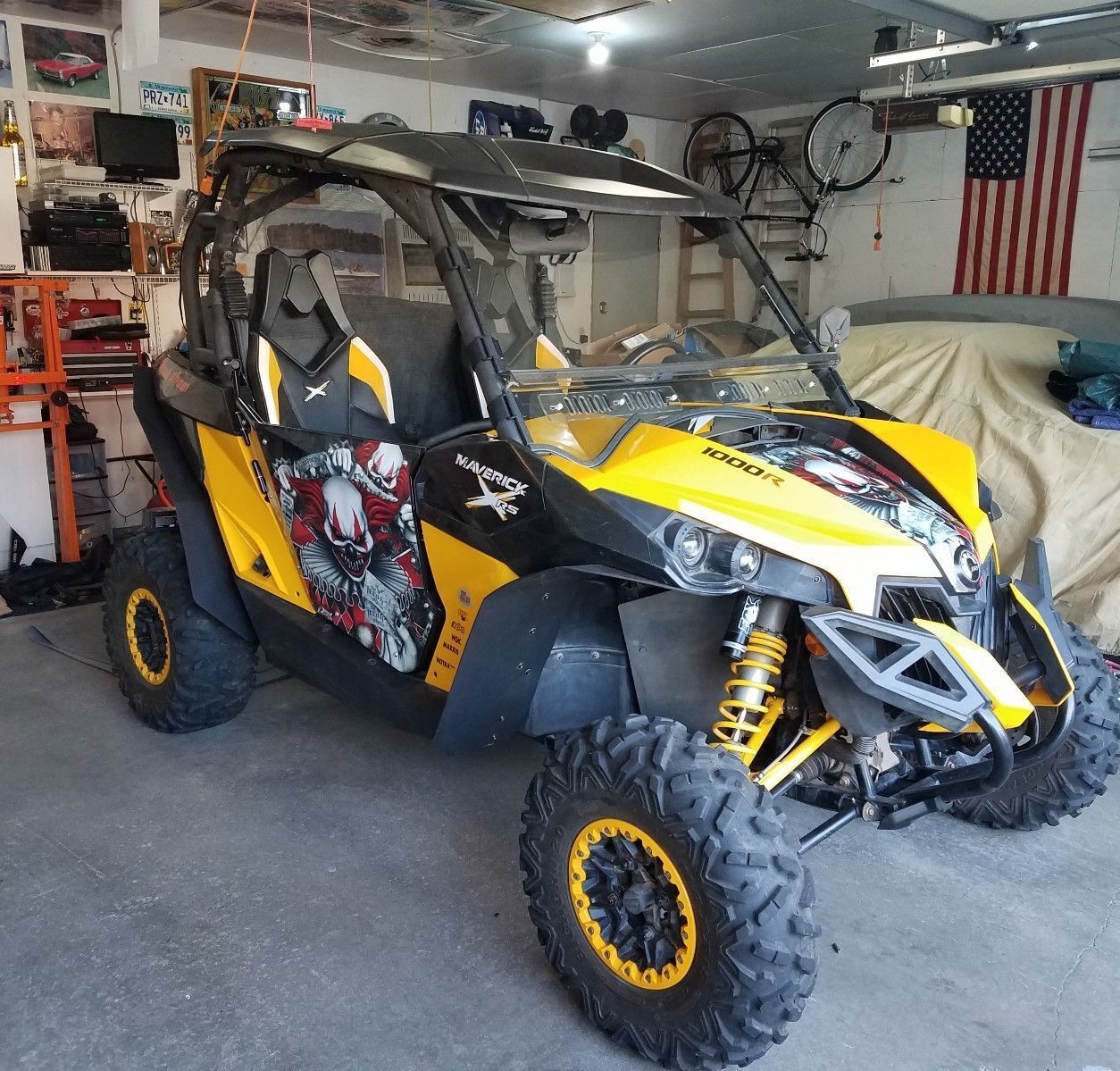 Extended Fender Flares Mud Flaps for Can-Am Maverick 1000R/MAX