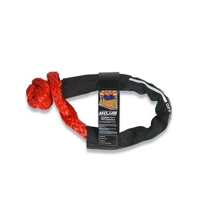 Extreme Duty Soft Shackle 9/16” x 31.5” with Sleeve (Lifetime Warranty) - Red - Towing