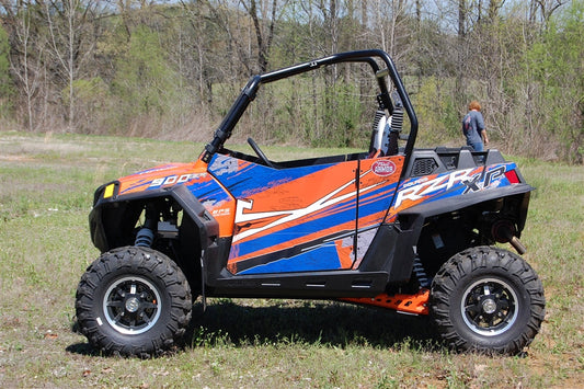 Trail Armor Slimline Two Door Graphics Kit - 2013 RZR XP 900 Orange Madness