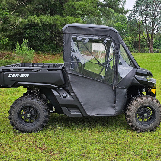Falcon Ridge Full Soft Doors - Can Am Defender - With Zipper