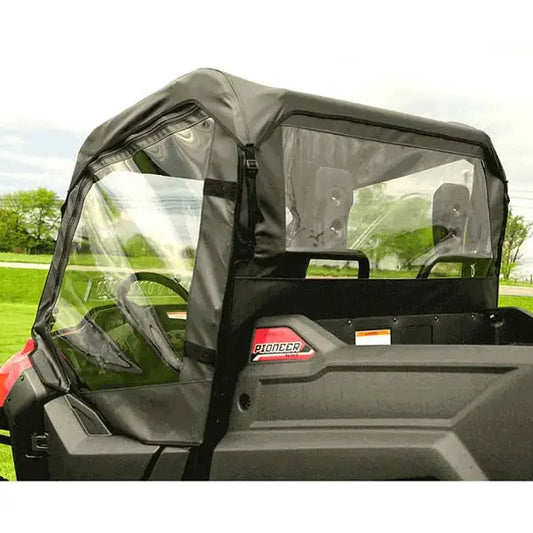Falcon Ridge Soft Doors and Rear Window - Honda Pioneer 700 - With Zippers