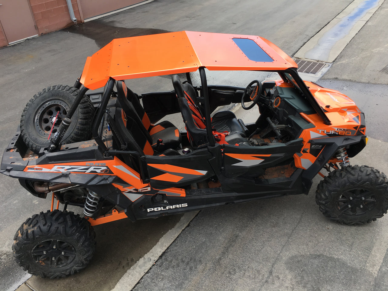 Fast Back Aluminum Roof RZR 900 4 1000 4 XPT 4 WITH SUNROOF - Roof