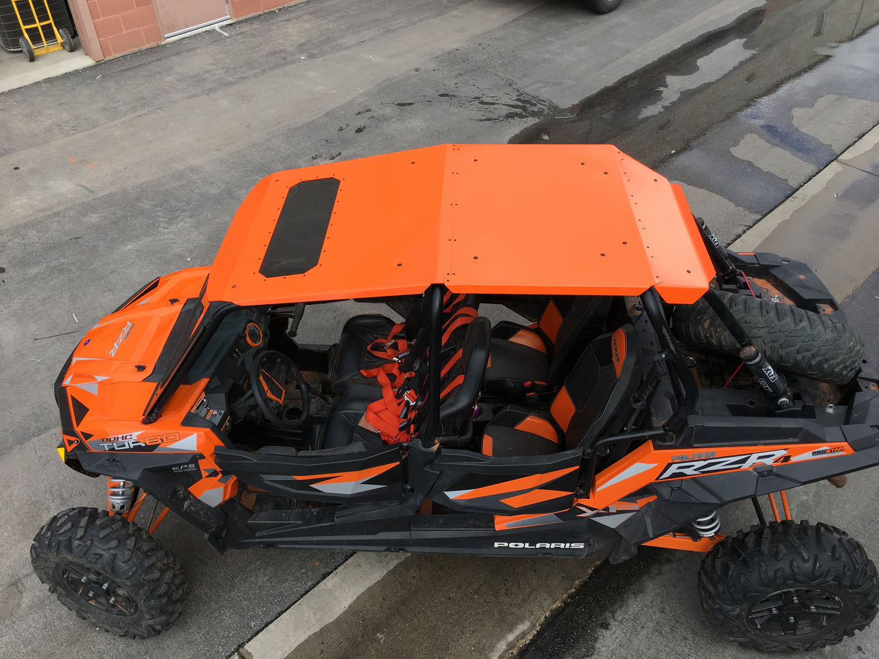 Fast Back Aluminum Roof RZR 900 4 1000 4 XPT 4 WITH SUNROOF - Roof