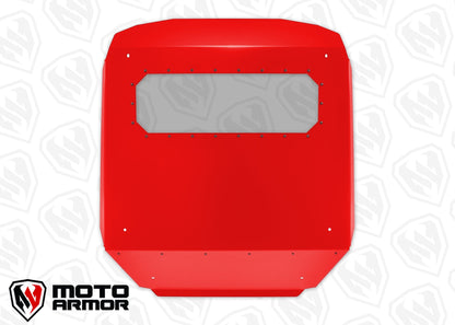 Fast Back Aluminum Roof (With Sunroof) RZR XP 1000 TURBO - Red - Roof