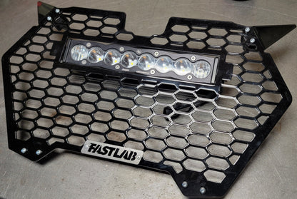 FastLab Can-am Maverick R Grill with S8 Light Bar - LIghting