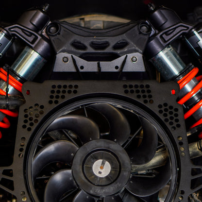 FastLab Can-Am X3 Reinforced Fan Shroud - BLACK / No - Fan Shroud