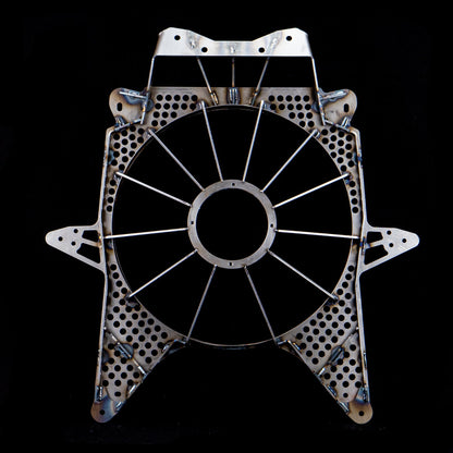 FastLab Can-Am X3 Reinforced Fan Shroud - RAW / No - Fan Shroud