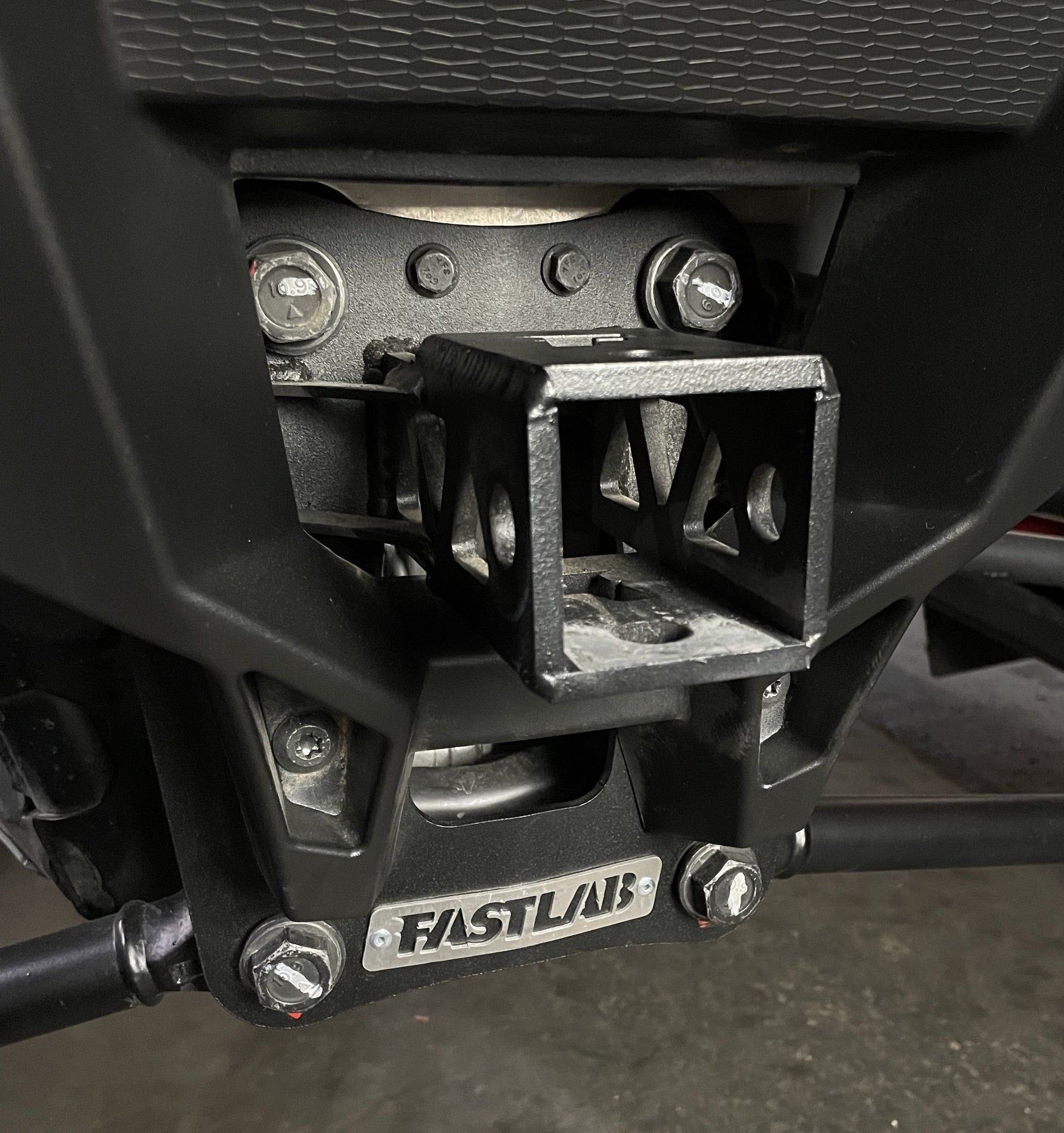 FastLab RZR Turbo R & Pro R Radius Rod Hitch Pull Plate - Towing