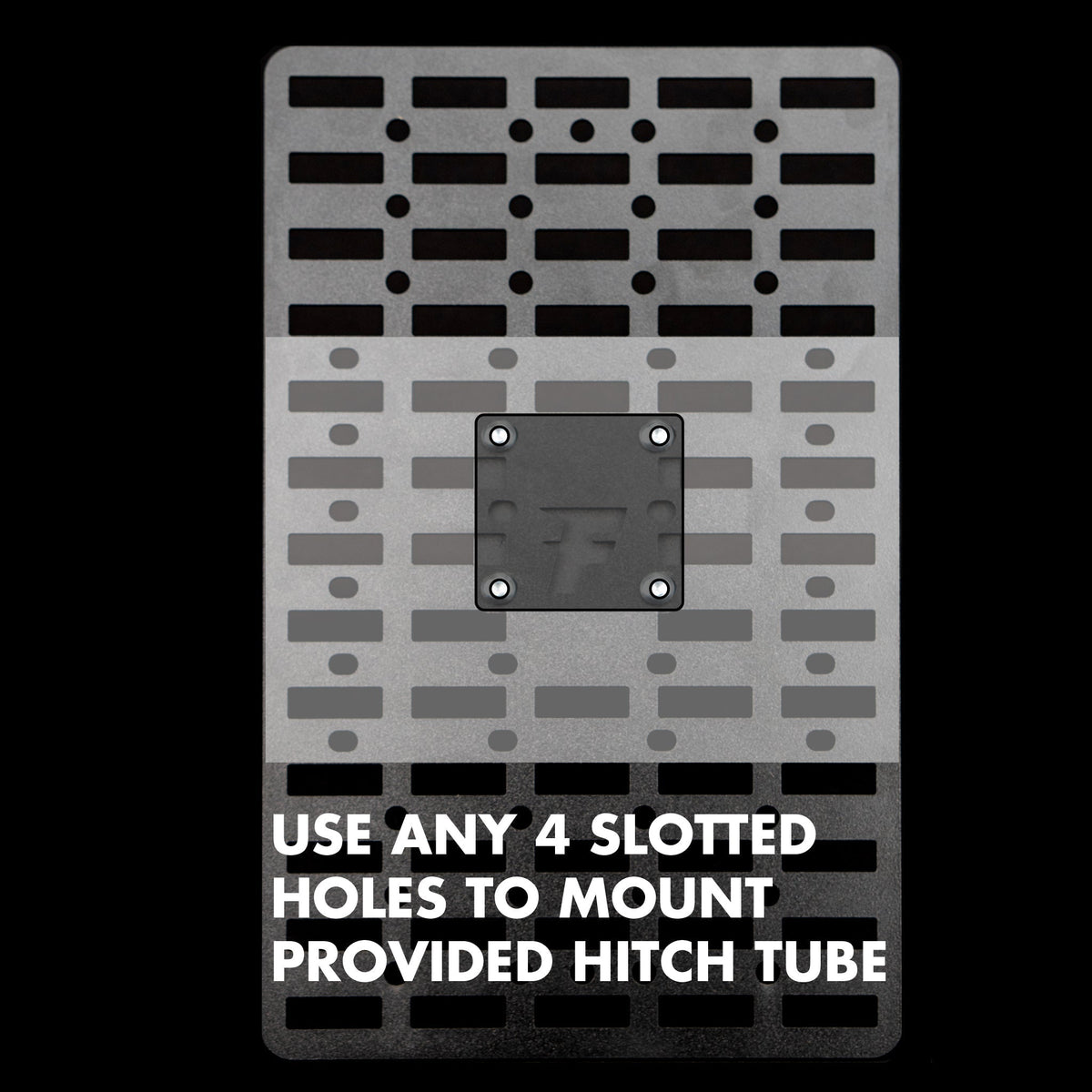 FastLab Universal Tube Clamp Molle Plate - UNIVERSAL STORAGE