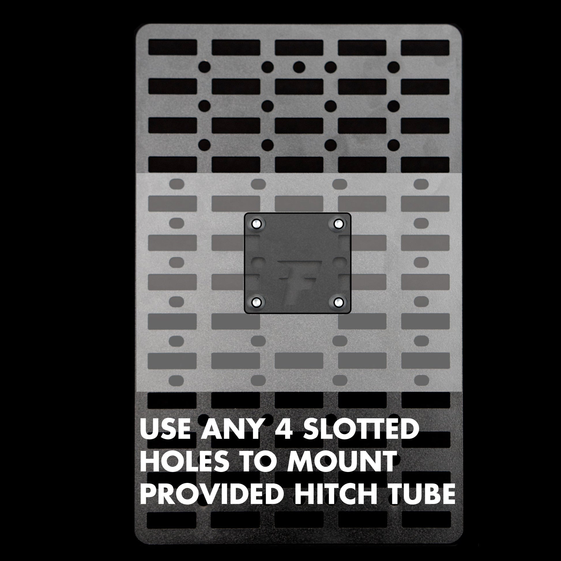 FastLab Universal Tube Clamp Molle Plate - UNIVERSAL STORAGE