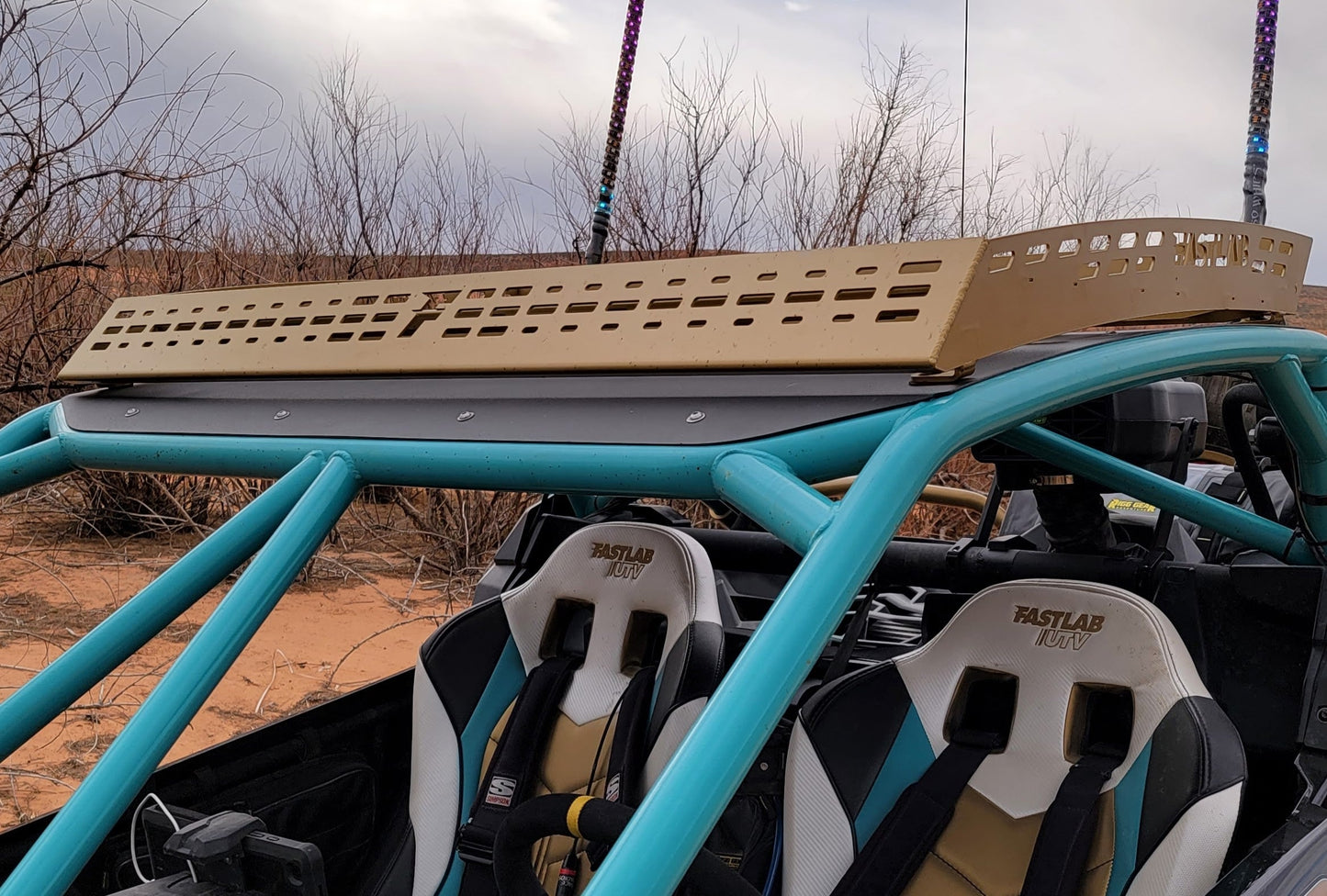 FASTLAB UTV Can-Am X3 Weld-it-Yourself Roof Rack for Radius Cage - Racks