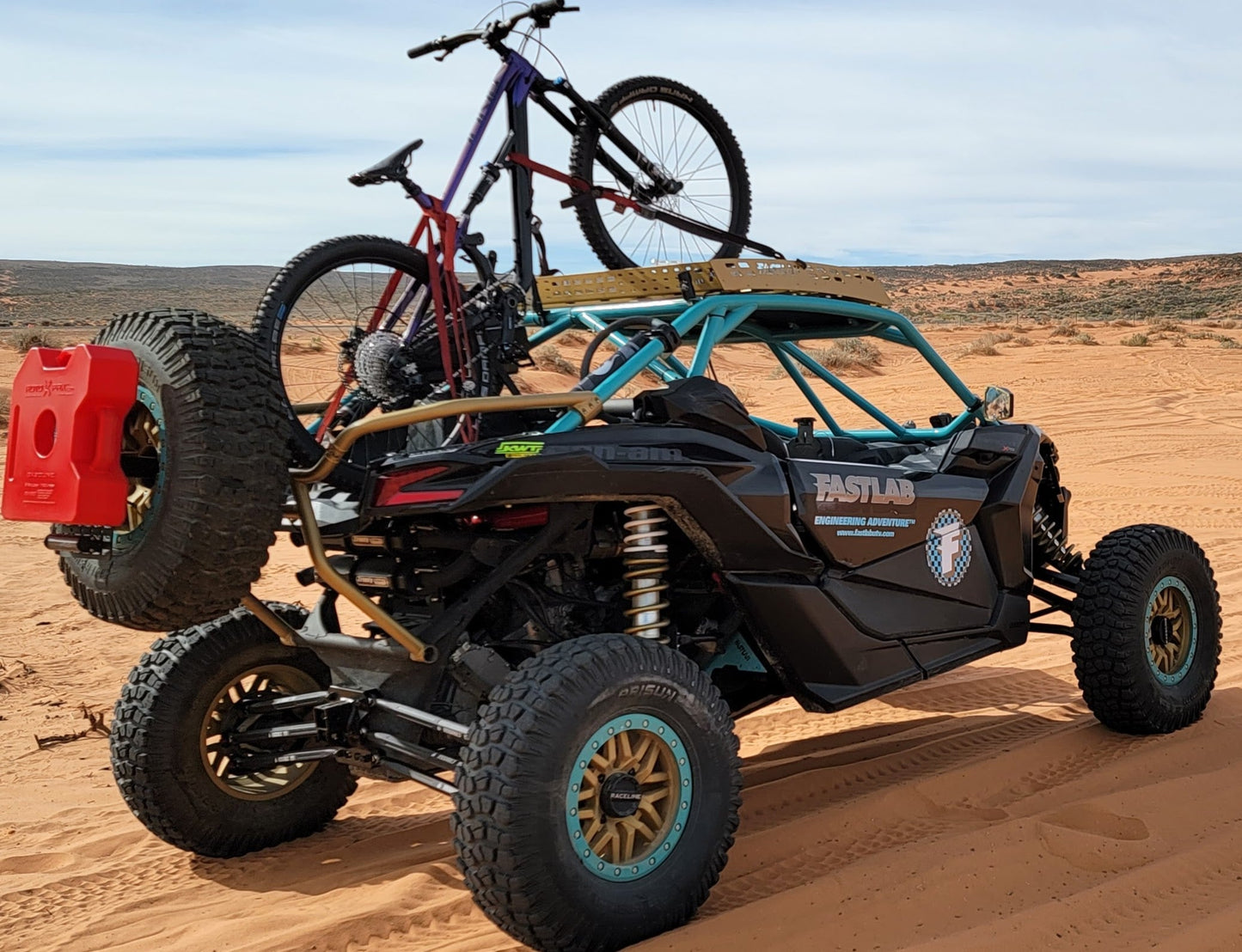 FASTLAB UTV Can-Am X3 Weld-it-Yourself Roof Rack for Radius Cage - Racks