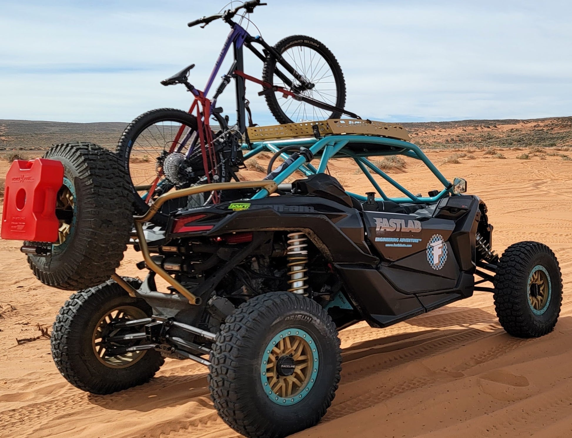FASTLAB UTV Can-Am X3 Weld-it-Yourself Roof Rack for Radius Cage - Racks