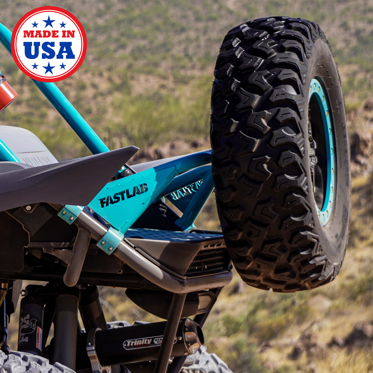 FastLab Yamaha YXZ1000R Rear Spare Tire Carrier - Racks