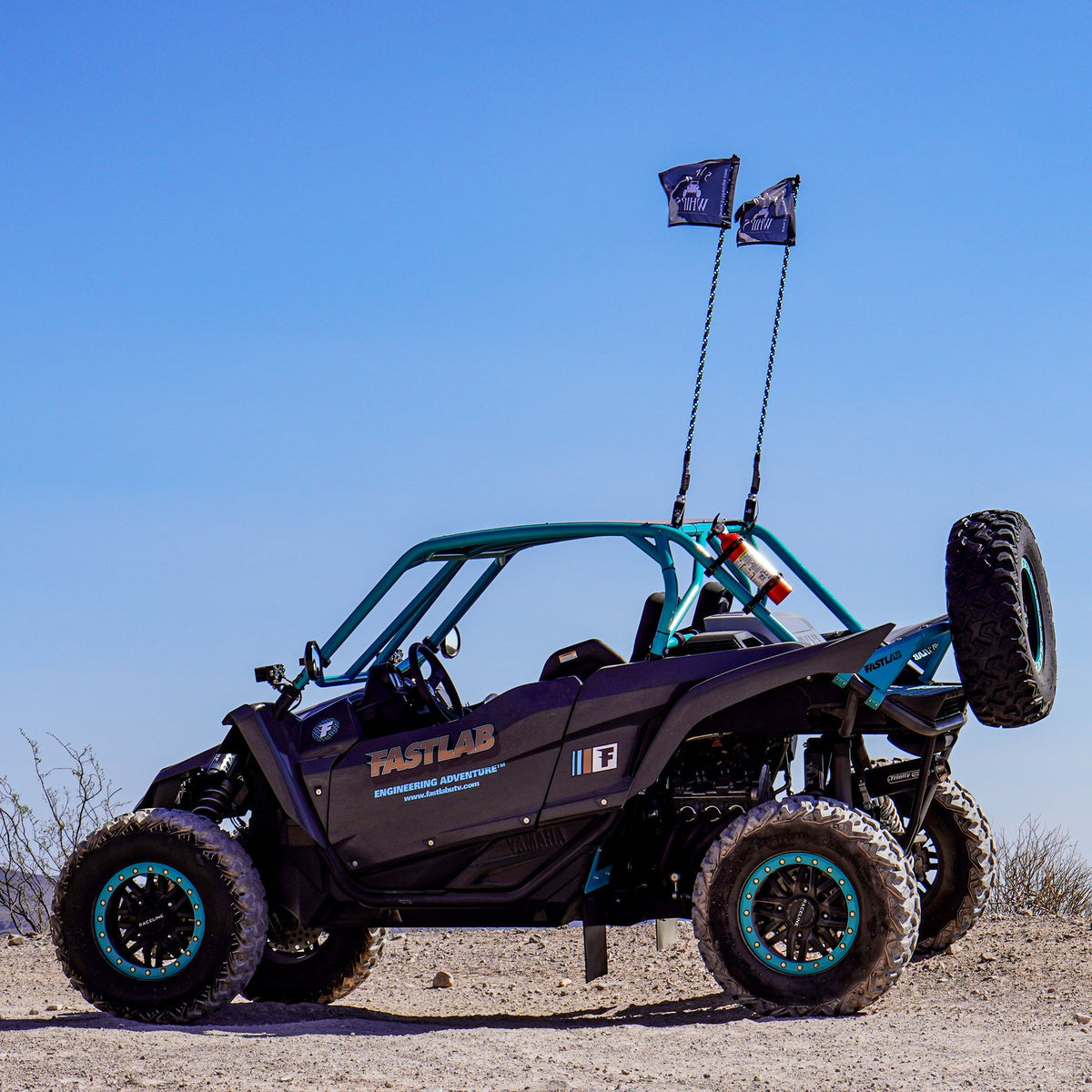 FastLab Yamaha YXZ1000R Rear Spare Tire Carrier - Racks