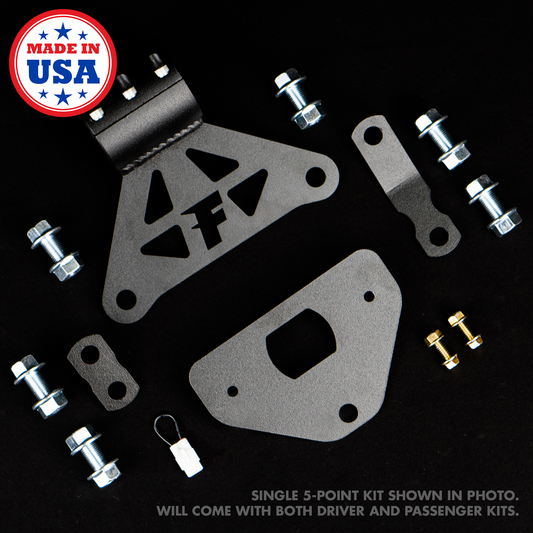 FastLab Yamaha YXZ1000R / Rmax 5-Point Harness Mounting Kit - Harness Plate