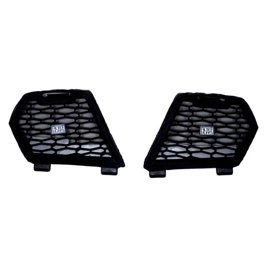 FILTERWEARS F147 Water-Repellent Side Intake Covers | Fits 2016-2017 Polaris ACE 500 / 570 / 900 - Black - Air Filter