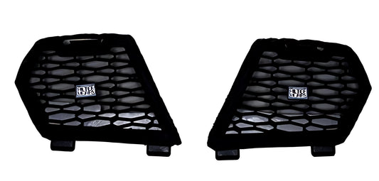 FILTERWEARS Pre-Filter F147 Breathable Side Intake Covers For Polaris Ace 16-17 - Black - Air Filter
